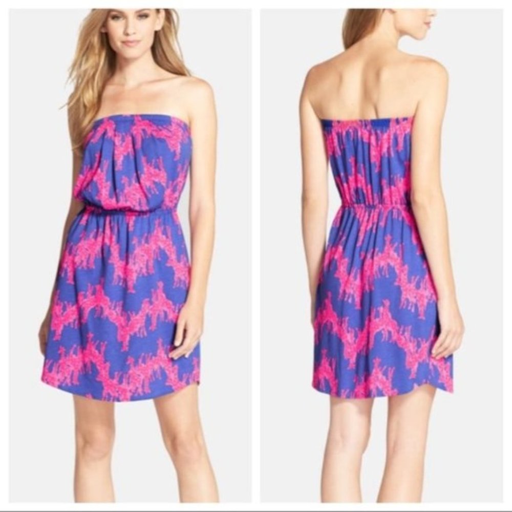 Lilly Pulitzer Windsor Giraffe Strapless Dress